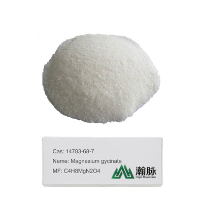 Magnezyum Gycinate CAS 14783-68-7 C4H8MgN2O4 Bis(Glisinato-N,O)