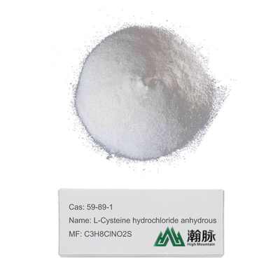 L-Sistein Hidroklorür Susuz Gıda Sınıfı 59-89-1 C3H8ClNO2S