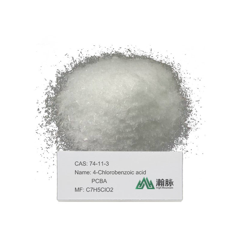 PCBA P-Klorbenzoik Asit İlaç Ara Maddeleri 4-Klorobenzoik Asit CAS 74-11-3 C7H5ClO2