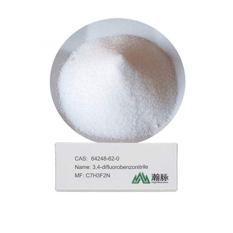 CAS 64248-62-0 Kimyasal ara maddeler endüstrisinde kullanılan 3,4-Difluorobenzonitril C7H3F2N
