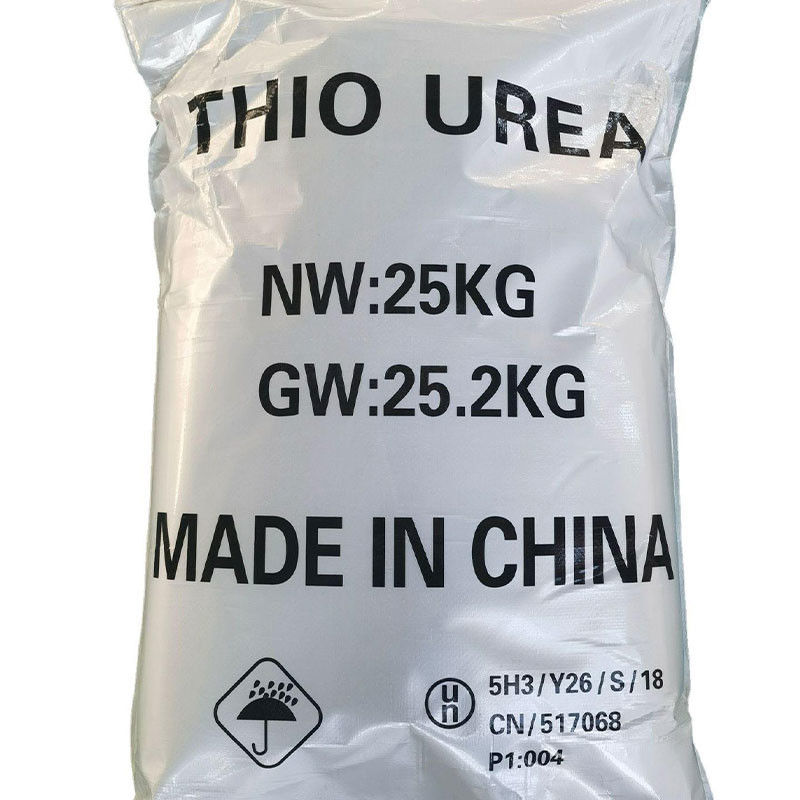 Tiyourea 62-56-6 CH4N2O4S Sülfocarbamide Kimyasal ara maddeler Tiyourea sulourea SULFOUREA AKOS BBS-00004390 Karbamoylsulfamik asit Tiyourea, rejan sınıfı, ACS
