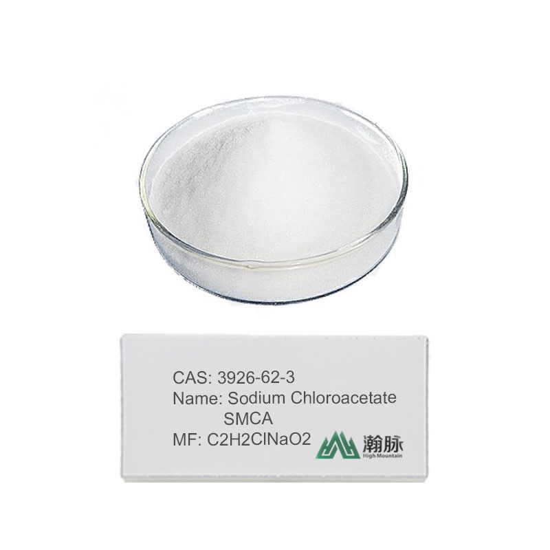 SMCA Sodyum Monochloroacetate 98 Saflık Karboksimetil selüloz polimer katkı maddeleri için ham madde
