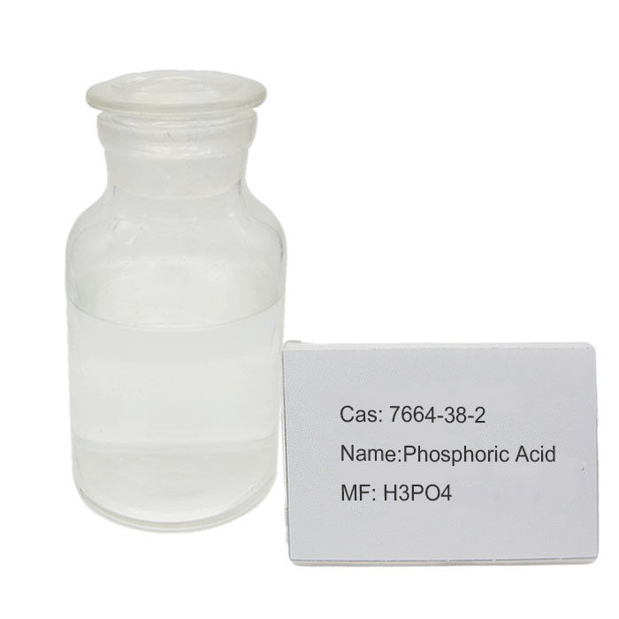 H3PO4 Fosforik Asit 85 Gıda Sınıfı CAS 7664-38-2 asit kesme maddesi olarak