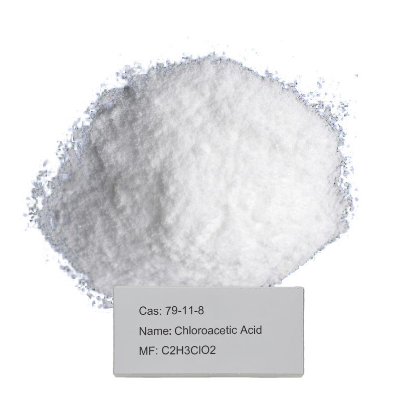 C2H3O2Cl Monokloroasetik Asit CAS 79-11-8 CMC ve Glisin yapımında kullanılan Farmasötik Ara Maddeler İçin