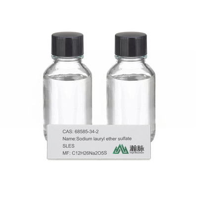 Sodyum lauril eter sülfat CAS 68585-34-2 C12H26Na2O5S SLES AES Kimyasal Katkılar