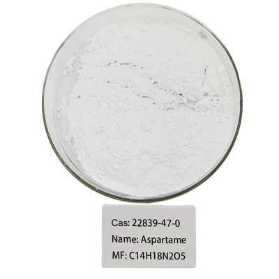 Gıda Sınıfı CAS 22839-47-0 Aspartam Tozu Mannitol Tatlandırıcı Kimyasal Katkı Maddeleri