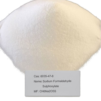 CAS 6035-47-8 Farmaldyde Sulfoxylite Rongalite C Suda Çözünür